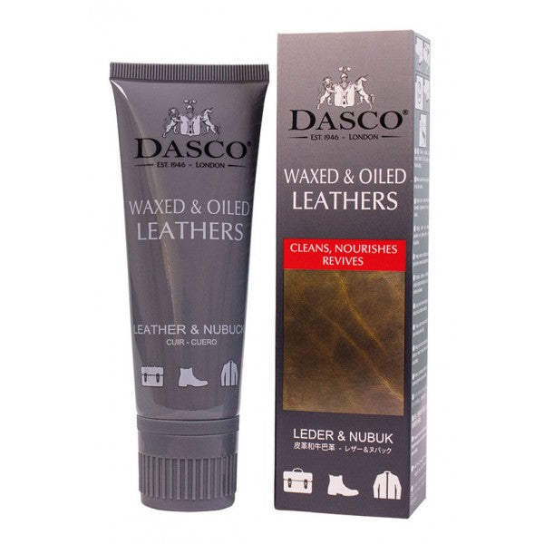 Dasco Tube Of Waxed, Oiled and Nubuck Leathers Replenisher Cream 75ml